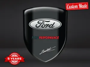 Ford Automatic Door Sticker Sports Star Customizable